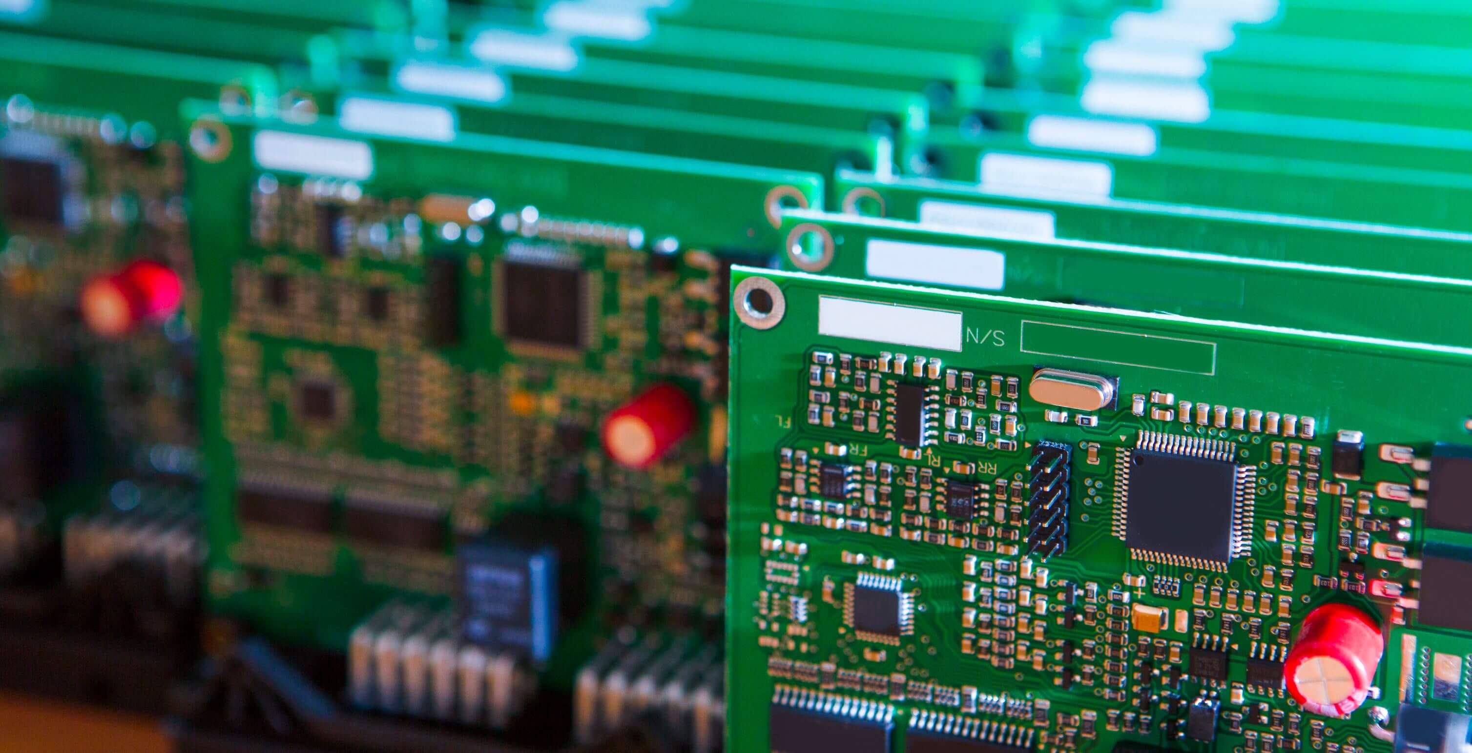 Computer Chips Stacked