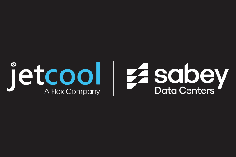 Sabey Data Centers and JetCool logo lockup