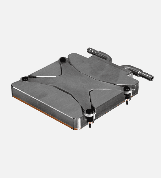 Liquid Cold Plate for AMD Versal Adaptive SoC | Processor liquid cooling